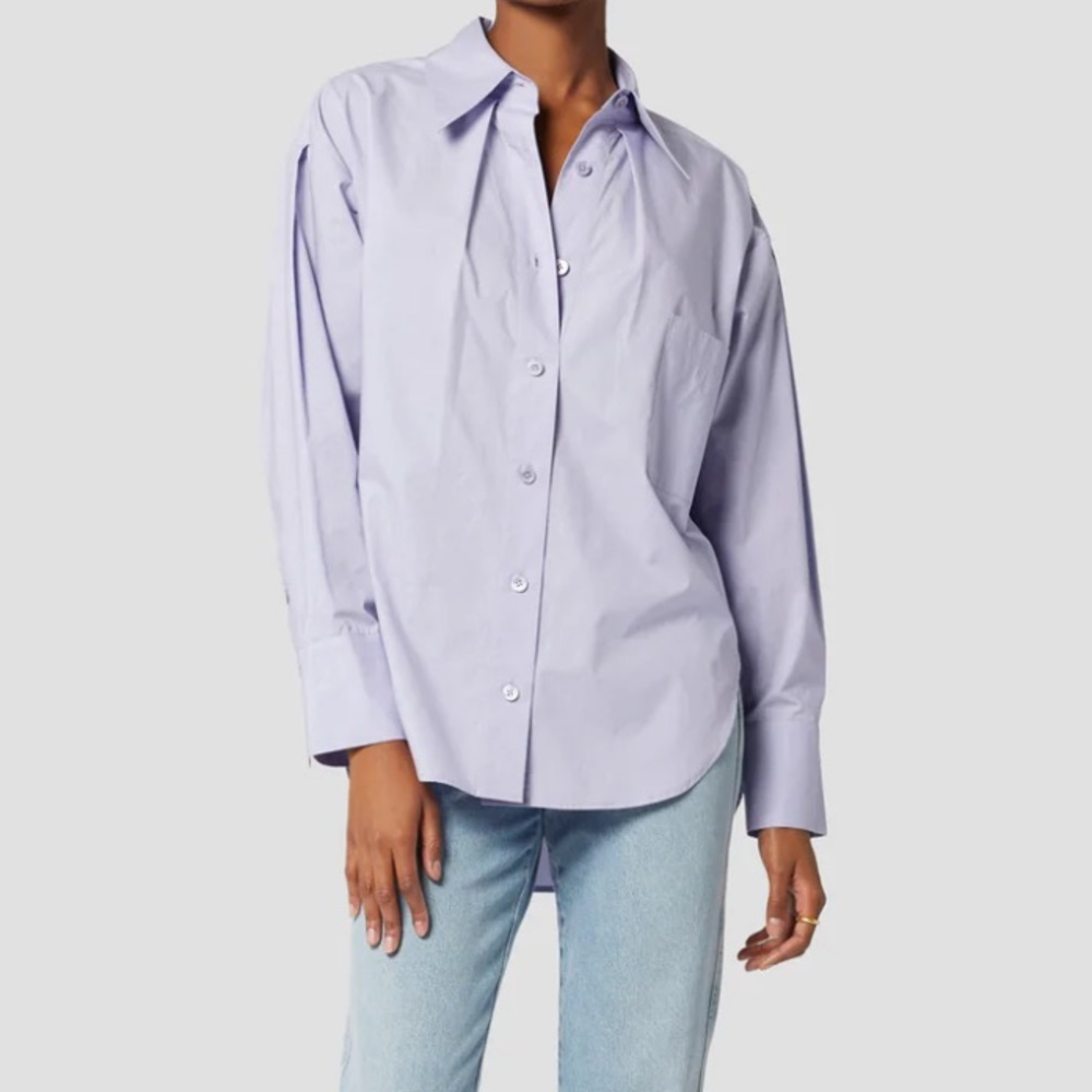 NWT Equipment Sergine Long Sleeve Cotton Shirt - Picture 6 of 6